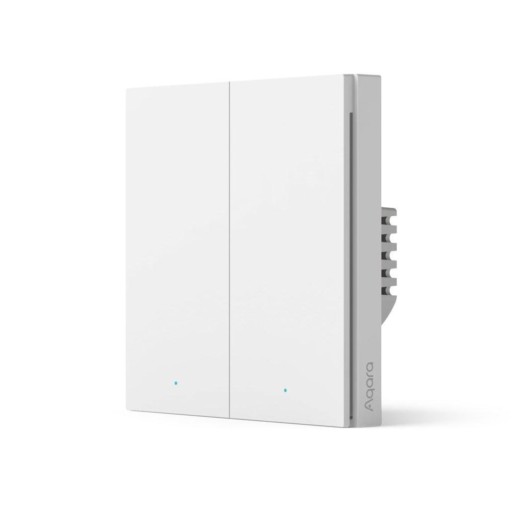 Aqara Smart Wall Switch H1 (With Neutral, Double Rocker) Aqara UK Shop