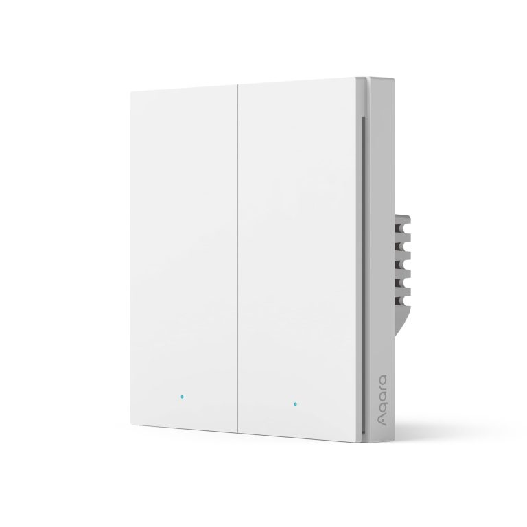 Aqara Smart Wall Switch H1 (No Neutral, Double Rocker) Aqara UK Shop