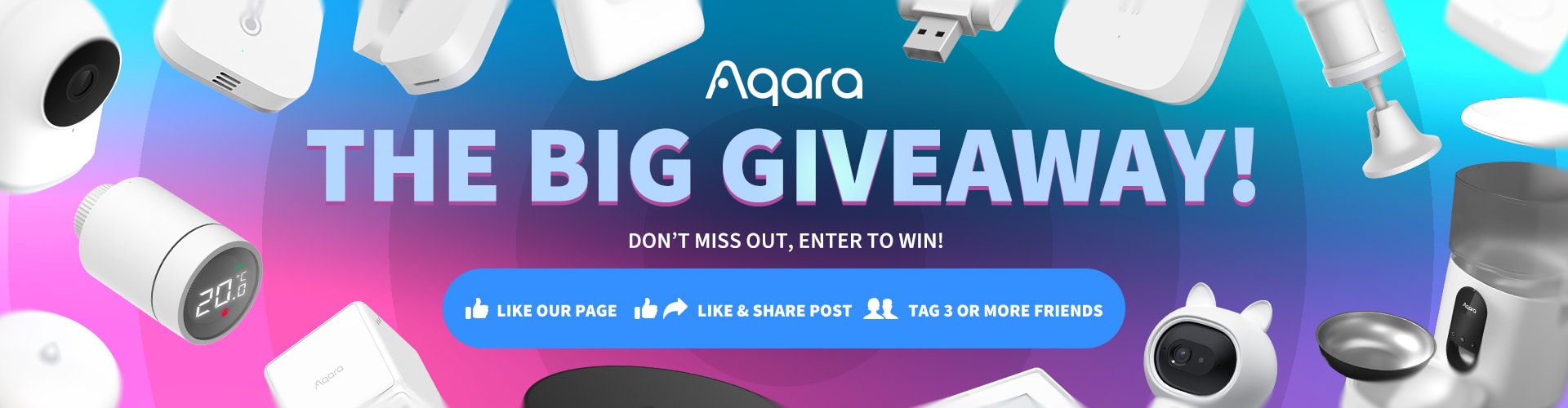 Aqara - THE BIG GIVEAWAY is now on!