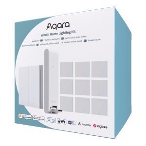 AQARA Smart Home Wall Switch H1, No Neutral, Single Rocker (WS