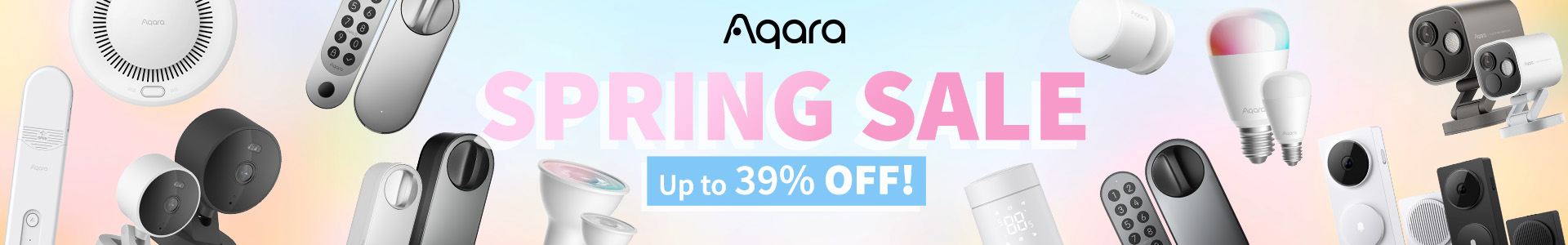 Aqara spring sale - up to 39% off!
