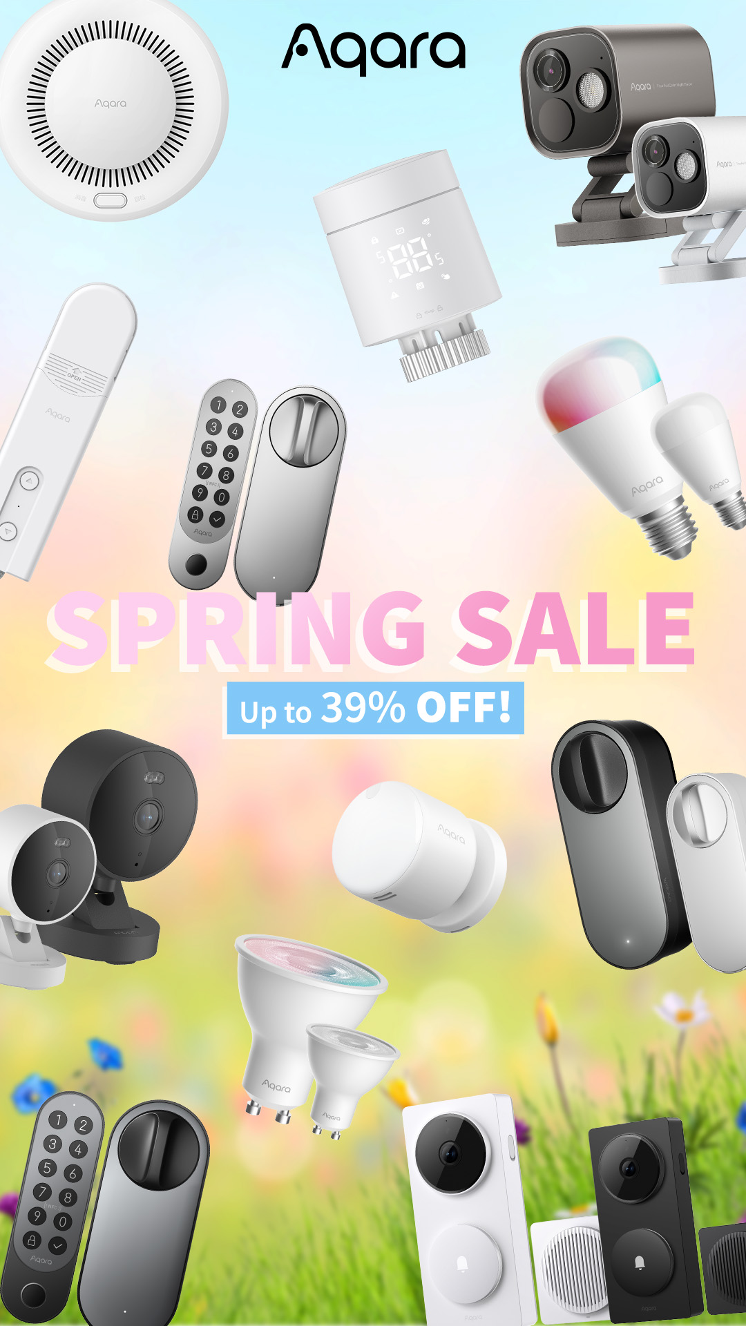 Aqara spring sale - up to 39% off!