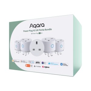 Aqara Power Plug H2 UK (RGB) Penta Bundle